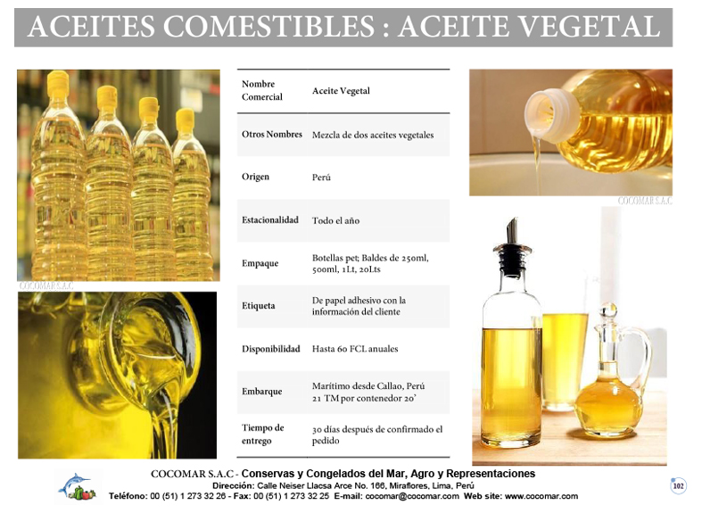 ACEITE VEGETAL